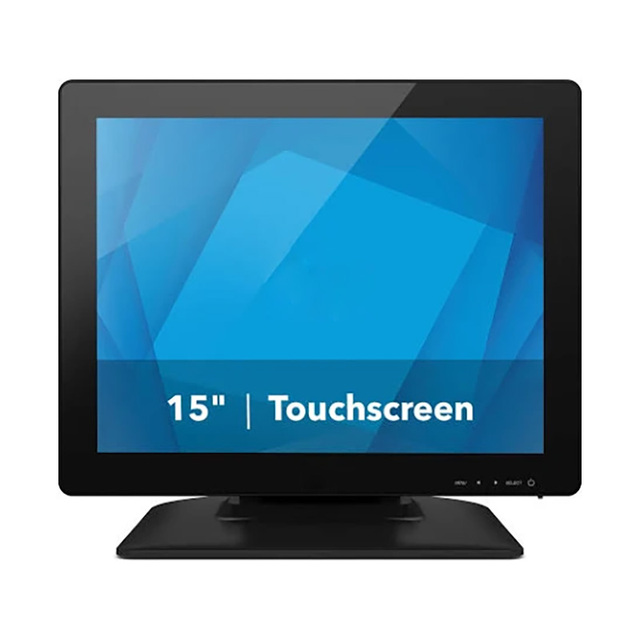 LCD Display Monitor 15" Touch Screen Cash Register VOD System POS Stand Restaurant VGA HD USB LED Touch Screen Monitor