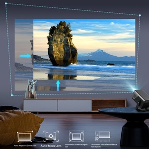 Projecteur LCD portable X7AR LED HD 1080P Android 14 WiFi pour cinéma maison 800 ANSI Lumens - Product Image 3