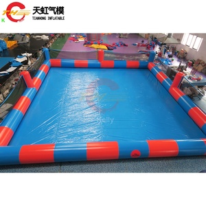 <span class=keywords><strong>Piscine</strong></span> gonflable commerciale de PVC de 10x10m avec la grande <span class=keywords><strong>piscine</strong></span> d'eau des murs latéraux 10m à vendre - Product Image 4