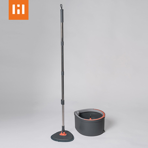 Système de serpillière électrique Holamopa avec tête triangulaire en microfibre et seau auto-essoreur <span class=keywords><strong>pour</strong></span> le nettoyage des sols en bois dur - Product Image 5