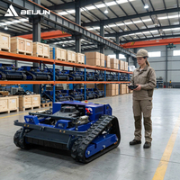 Tondeuses à gazon télécommandées sans balais à chenilles de 550 mm de largeur, moteur EPA Euro 5, pour vignobles – Nouveauté usine chinoise