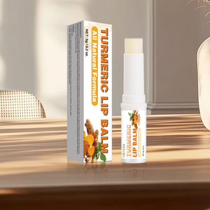 Bálsamo Labial de Cúrcuma OEM 5g, Hidratante de Uso Diario para Labios Secos y Agrietados - Product Image 3