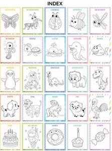 Libro <span class=keywords><strong>da</strong></span> Colorare per Bambini con <span class=keywords><strong>Disegni</strong></span> Personalizzati, Stampa di Libri per Bambini, Produttore di Libri - Product Image 5