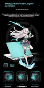 Tianxuan6 Pro Edition R9 9955HX แล็ปท็อปเกมมิ่ง AMD Ryzen หน้าจอ 16 นิ้ว ความละเอียด 2.5K พร้อม SSD และการ์ดจอแยก RTX5060 - Product Image 2