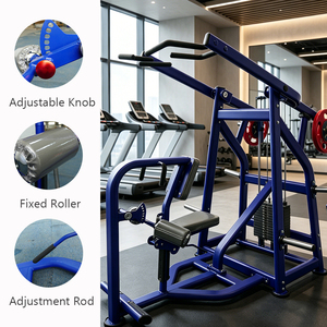 Máquina de Ejercicios de Fuerza para Gimnasio Comercial, Máquina de Remo Sentado con Carga, Máquina de Polea Alta - Product Image 3