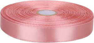 Cinta de Raso de 100 Yardas en Rollo, Cinta Rosa de Poliéster Reciclado - Product Image 4
