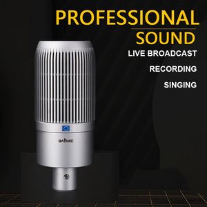 Factory 48V Condenser Microphone With Audio Interface for Broadcasting External Sound Card for Livestream Kit Recording - Product Image 6