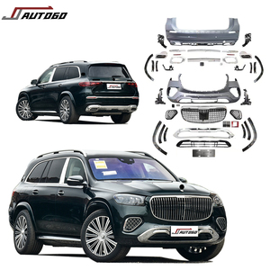 Kit de Carrocería para Benz <span class=keywords><strong>GLS</strong></span> X167 2020-2025, Actualización a Maybach, Parachoques Delantero y Trasero, Rejilla, Difusor Trasero, Conjunto de Tubos de Escape - Product Image 1