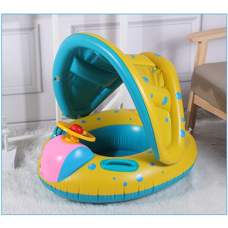 Yellow with foot pump