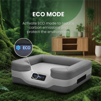 Nouveau Lit Intelligent pour Animaux 2026 avec Fonctions de Refroidissement et de Chauffage, Lit pour Animaux à Température Contrôlée, Faible Consommation d'Énergie pour Chats et Chiens