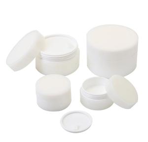 Sang trọng đôi tường <span class=keywords><strong>PP</strong></span> lọ nhựa 10g 15g 20g 30g 50g trắng chăm sóc da vòng Kem nặng tường <span class=keywords><strong>Jar</strong></span> mỹ phẩm bao bì - Product Image 1