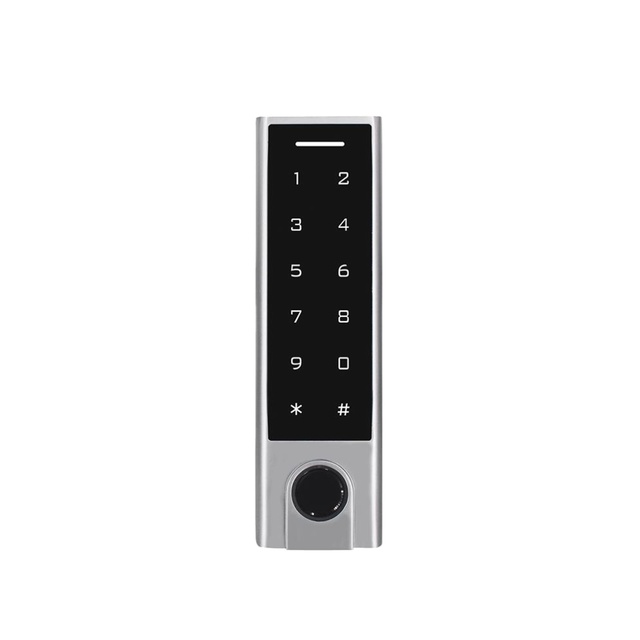 Waterproof Metal Touch Keypad Standalone Fingerprint Digital Keypad Access Control with 125KHz EM Card Reader