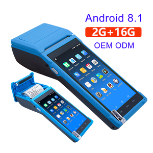 El último diseño <span class=keywords><strong>Android</strong></span> 8,1 pantalla táctil Terminal máquina de pedido móvil de mano Pos <span class=keywords><strong>para</strong></span> venta de entradas de restaurante - Product Image 5