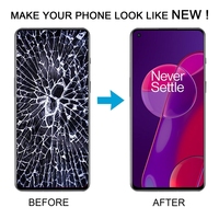 Vente en gros pour OnePlus 9RT 5G MT2110 AMOLED Material 100% Original LCD Screen Repair Display Digitizer Full Assembly avec cadre