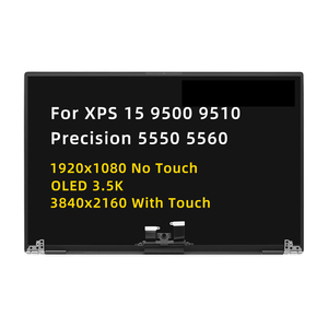 15.6 inci untuk XPS 15 9500 9510 presisi 5550 5560 P91F P91F001 Screen layar sentuh LCD rakitan tampilan GMW9D - Product Image 1