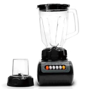 Penjualan terlaris 2 in 1 Mixer Chopper elektrik juicer Protein Dry Mill Blender Smoothie Blender