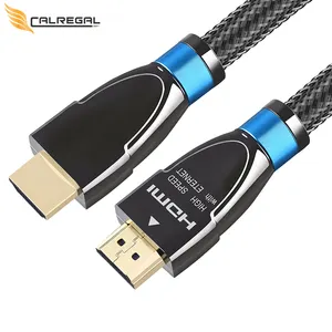 Certificated Flexible Gold Plated Copper Connectors Cable Support 4k60hz 3d V2.0 Hdmi Cable For Hdtv Ps5 Xbo