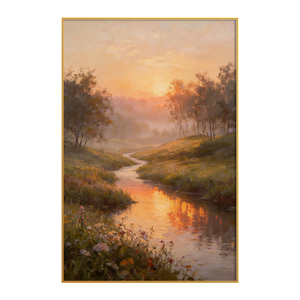 Decoración Original de Lujo para Sala de Estar, Impresión HD de Paisaje Natural, Pintura de Porcelana de Cristal para Decoración de Paredes - Product Image 6