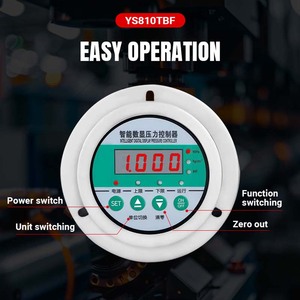 त्वरित डेटा अद्यतन टिकाऊ संरचना इलेक्ट्रॉनिक दबाव गेज औद्योगिक उपयोग डिजिटल दबाव गेज औद्योगिक उपयोग - Product Image 4