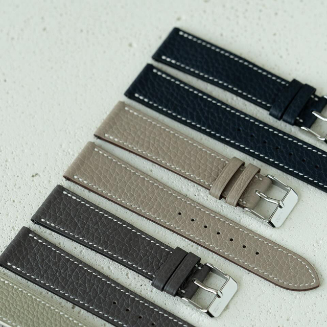 For Hermes Leather Watch Strap Luxury Women Men Universal Bracelet 20mm Watch Bands for Rolex