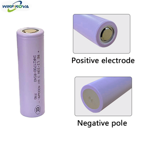 Batteria agli Ioni di Litio Cilindrica 21700 NCM 70C - Funzionamento <span class=keywords><strong>a</strong></span> -40°C, 1000 Cicli di Vita, 4000mAh, Alta Potenza, Modello Winfinova INR21700-RS40 CE - Product Image 5