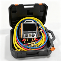 Ensemble de manomètres numériques Elitech, kit de test de pression de réfrigérant HVAC, accessoires d'outils de service pour la réfrigération et la climatisation