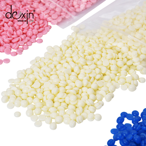 Cera per la depilazione del latte, perle di cera depilatoria dura per la depilazione del corpo, 100g insaccate a casa, ceretta delicata sulla pelle, Best Seller - Product Image 2