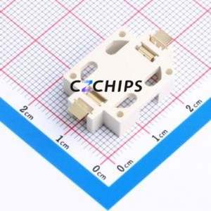 BS-1601-SA-4W Button & Strip Battery Connector SMD Connector Battery Holder CR1632 Phosphor Bronze - Product Image 2