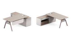 Escritorio Ejecutivo Modular Extensible de Alta Calidad, Moderno y de Lujo, Fabricado en MFC, para CEO - Product Image 3