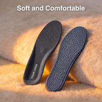 Semelles intérieures en EVA ultra-flexibles à torsion 360°, base amortissante Pebble, coussinets de chaussures personnalisables avec logo pour le sport et la course à pied