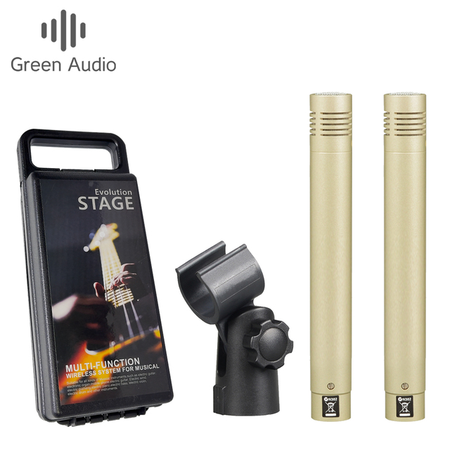 GAM-DK10 Professional Metal Condenser Instrument Microphone for Recording and Performance