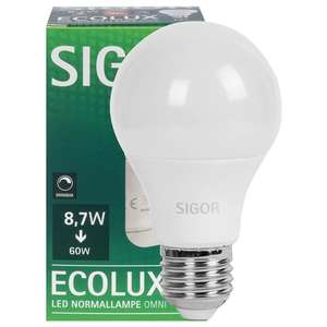 Lámpara LED, ECOLUX, forma AGL, E27, 2700K, 8,8W (60W), 806 LM, 106 (9019601225) - Product Image 1