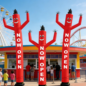 Muñeco Inflable Personalizado para Publicidad Exterior, Eventos, Promoción de Marca, con Impresión de Logotipo Personalizado - Product Image 1