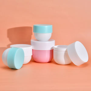 Contenants cosmétiques vides, gommage pour le corps, beurre corporel, soin de la peau, plastique PP, masque capillaire, masque de boue, bol en forme de pot à crème cosmétique - Product Image 4