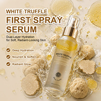 Sérum en spray à la truffe blanche, marque privée, niacinamide, huile de jojoba, hydratant, éclat, brume visage, soin vegan pour la peau
