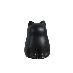 Porta Fazzoletti in Porcellana Bianca a Forma di Gatto, Moderno <span class=keywords><strong>e</strong></span> Minimalista, Decorazione Creativa per Soggiorno <span class=keywords><strong>e</strong></span> Scrivania - Product Image 5