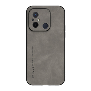 Para <span class=keywords><strong>Redmi</strong></span> 12C PU Funda de cuero para teléfono Piel de oveja Funda trasera de cuero Borde suave Funda móvil - Product Image 6