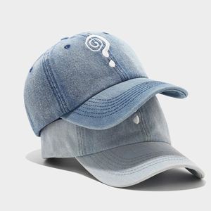 Gorra de Béisbol de Mezclilla con Diseño de Signo de Interrogación, Estilo Urbano para Hombres y Mujeres, Gorras de Béisbol Curvas para Exteriores - Product Image 2