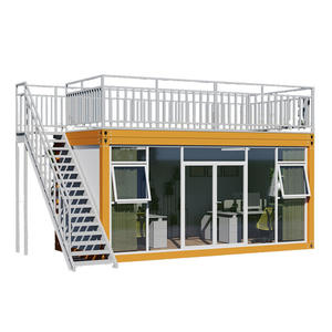 Maison conteneur mobile et démontable, intégrée pour habitation et bureau, à assemblage simple, modèle populaire pour déchargement rapide - Product Image 5