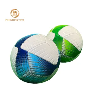 Profesional personalizado de alta calidad Pu cuero texturizado partido oficial fútbol tamaño estándar 5 balón de fútbol