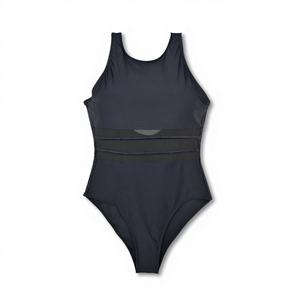 ชุดว่ายน้ำบิกินีชิ้นเดียวเซ็กซี่สีดำสำหรับ EZ007 2026ใหม่ - Product Image 1