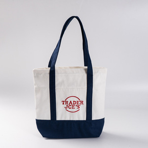 Bolsa <span class=keywords><strong>de</strong></span> Lona Mini Traders Joes al por Mayor con <span class=keywords><strong>mi</strong></span> Logotipo para Compras - Product Image 6