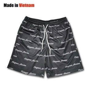 Venta al por mayor sublimación talla grande diseño retro pantalones cortos equipo pantalones cortos hombres - Product Image 1