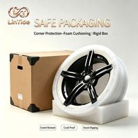 Rines de Aluminio Bicolor para Autos de Pasajeros, Ruedas Mejoradas con Protección Anti-Oxidación, Venta al Por Mayor, Procesamiento Personalizado Disponible