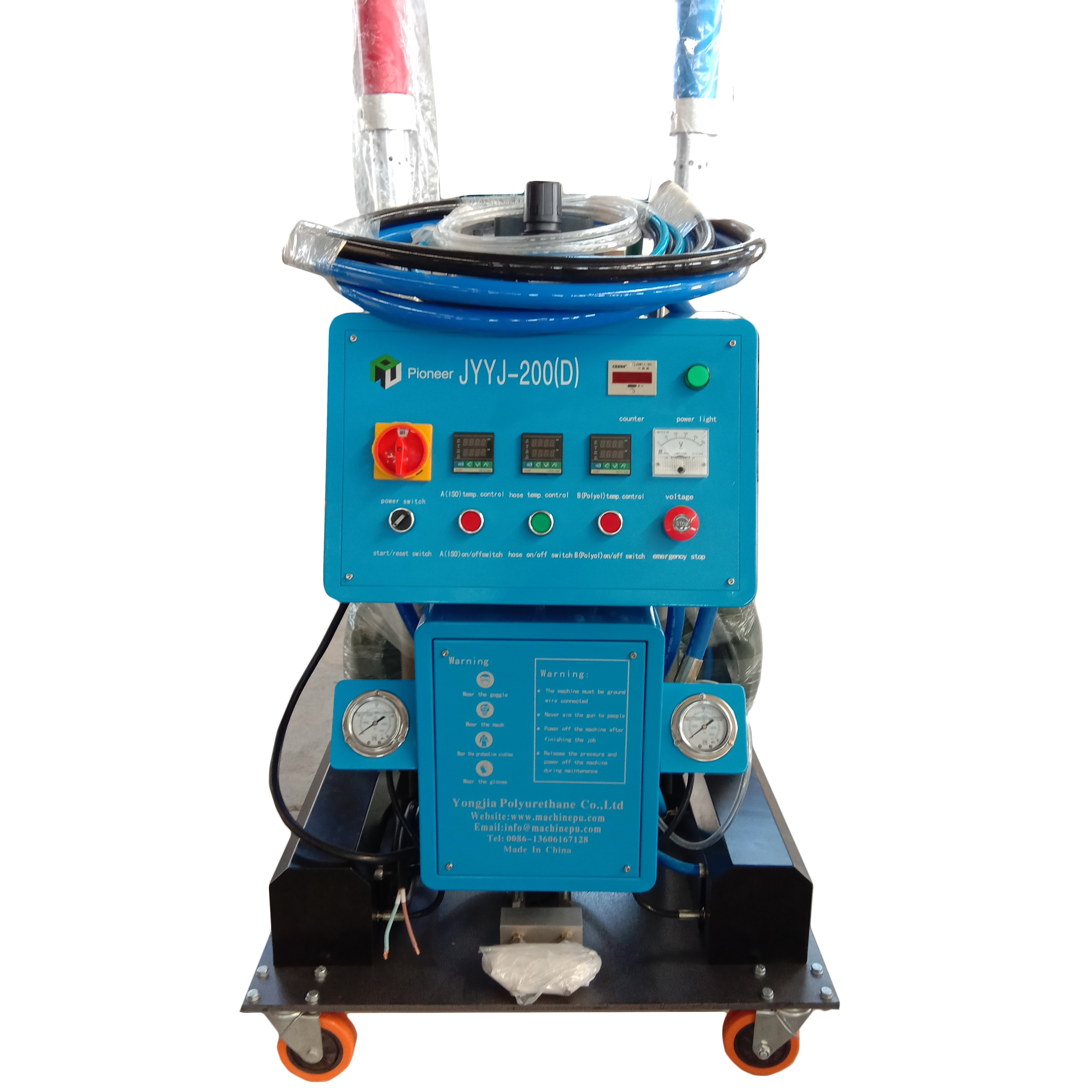 Machine De Mousse De Jet De polyuréthane Pour Mur D'isolation Phonique