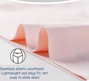 Intimo da Donna a <span class=keywords><strong>Vita</strong></span> <span class=keywords><strong>Bassa</strong></span> Senza Cuciture in Seta Ghiaccio all'Ingrosso, Mutandine a Triangolo Traspiranti a Basso Prezzo Stile Quotidiano Stampato Lavorato a Maglia - Product Image 4