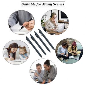Stylos à bille promotionnels en plastique multicolores à sérigraphie, encre noire, couleur bonbon, pour entreprise, avec personnalisation - Product Image 5