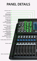 Console de mixage audio numérique professionnelle à 20 canaux, tendance, pour les événements de mariage, les spectacles de divertissement, la musique