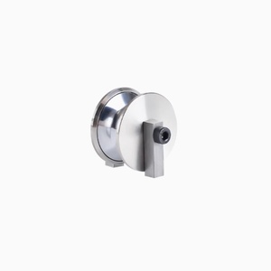 Soporte de polea de 33*18mm con orificio de fijación de 24 mm para arco de alambre trenzado cromado pulido HRC65 - Product Image 5