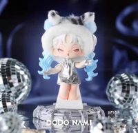 Nouvelle Sortie 100% Authentique 6 Pièces/Boîte DODO Nami Midnight Disco Series Figurine PVC Boîte Mystère Mignonne Décorative Porte-clés Suspendu